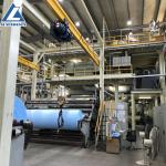 Al -2400mm Sms Pp Spunbond Nonwoven Fabric Making Machine For Polypropylene