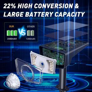 Alulminum Solar Landscape Lights Customized Motion Sensor Path Light IP65