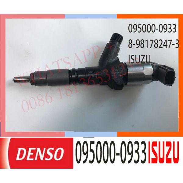 Buy 095000-0933 8-98178247-3 8981782473 Common Rail Injector at wholesale prices