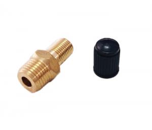 Quality 1/4 NPT MPT Brass Air Compressor Tank Fill Valve For Car Wheel Tires for sale