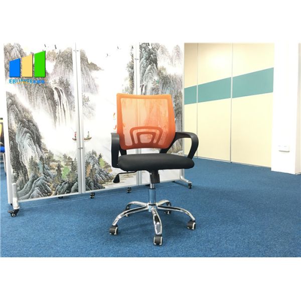 Ergonomic Executive Office Furniture Fabric Mesh Chairs Conference Room Swivel