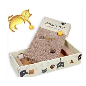 Quality Rattle Inside Cat Scratch Box Cardboard Solid Provide Stretching Adventures for sale
