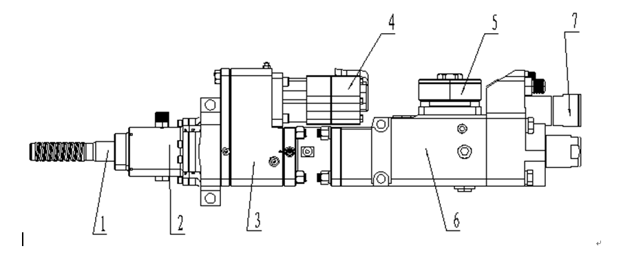 Excavator Mounted Hard 12 M Rock Drilling Rig