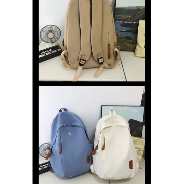 2024 NEW FASHION LIGHTWEIGHT TRAVEL LEISURE LARGE CAPACITY JUNIOR HIGH SCHOOL FEMALE COLLEGE STUDENTS SCHOOLBAG