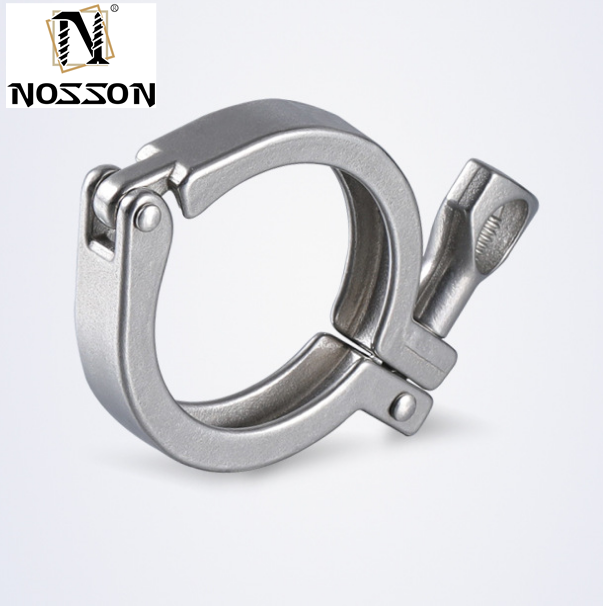 Casting Customized Support OBM 2inch Sanitary Pipe Clamp and Gasket for Tri Clamp Fittings in Stainless Steel 304/316