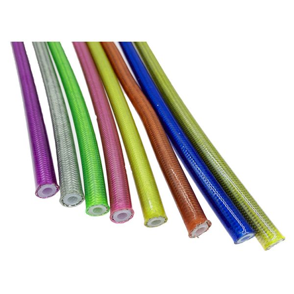 Buy 1/8inch PTFE Stainless Steel Braided Brake Hose Brake Oil Hose Heat Resistance at wholesale prices