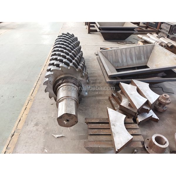 Industrial Heavy Duty Shredder for Metal Scrap Fabric Plastic Crusher Machine for Sale