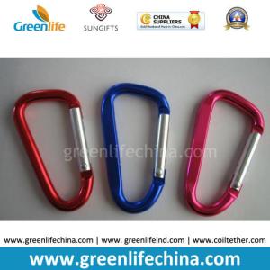 Top quality aluminium metal carabiner carabiner hooks custom colors in cheap