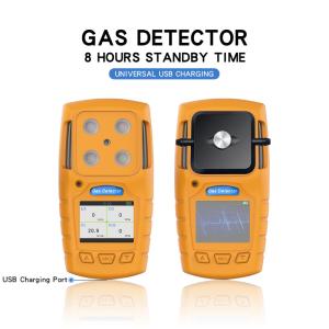 4 In 1 TFT Portable Multi Gas Detector With Strong Performance Snesors
