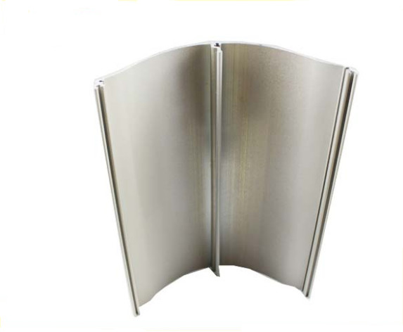 Shape customized aluminium profiles for windows and doors