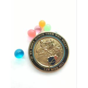 American Officers Amy Military Challenge Coin with gold plating