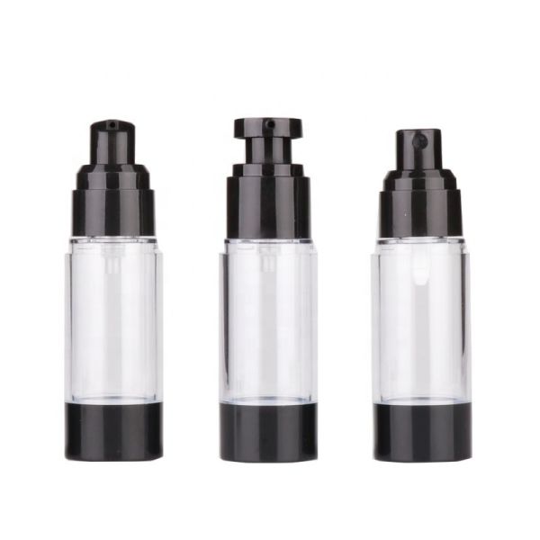 Electroplating Plastic Cosmetic Containers Vacuum Airless Eco Friendly ISO9001