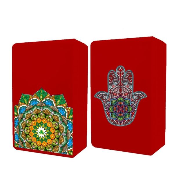 Printed Fitness Pilates Exercise EVA Gym Yoga Block