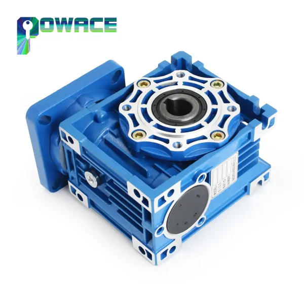NMRV063 Worm Gear Gearbox Ratio 5: 1-100: 1 For Nema 42 Servo Stepper Motor