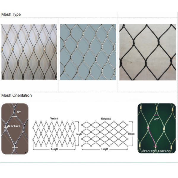 Zoo animal cages / aviary enclosure / Ferruled zoo wire mesh