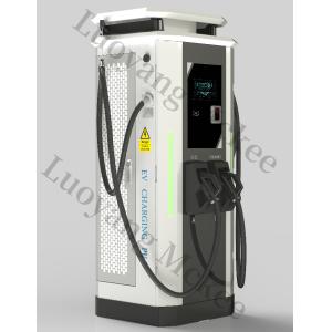 China DC 120kW CCS2 Two-Gun EV Charger Station Floor-Mounted RFID Function 400V Input Voltage IP54 Class Chademo  Available on sale