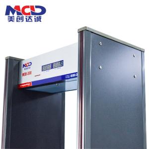6 Zones 220VAC 0-99 Adjustable Walkthrough Metal Detector