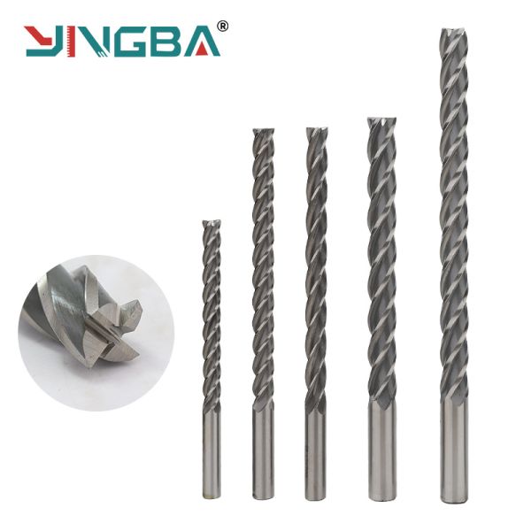 4 6 Flutes EVA Bit Foam Milling Cutter 6mm 8mm Flat Bottom End Mill