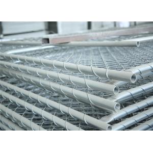 Quality Construction Chain Link Fence Panels ASTM 396 standard Hot dipped Galvanized and Pregalvanized for sale