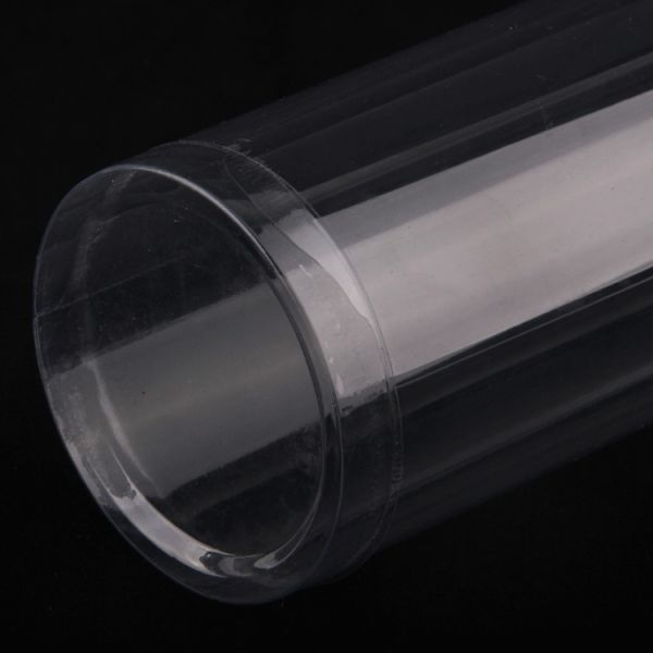 Clear Cylinder Tube Plastic Containers Pvc Cylinder Tube With Lid