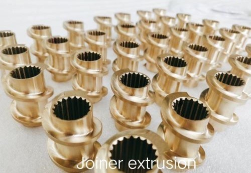 Buy Wear Resistance Shovel Convey Twin Screw Extrusion Machine Parts Screw Elements By Joiner at wholesale prices
