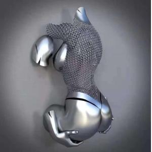 China 316 304 Steel Sexy Body Home Decor Sculptures For Hanging On The Wall on sale