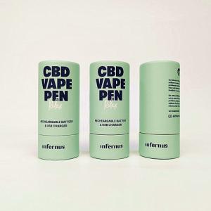 Ultraportable Cylinder Paper Tube Packaging For Food Multipurpose