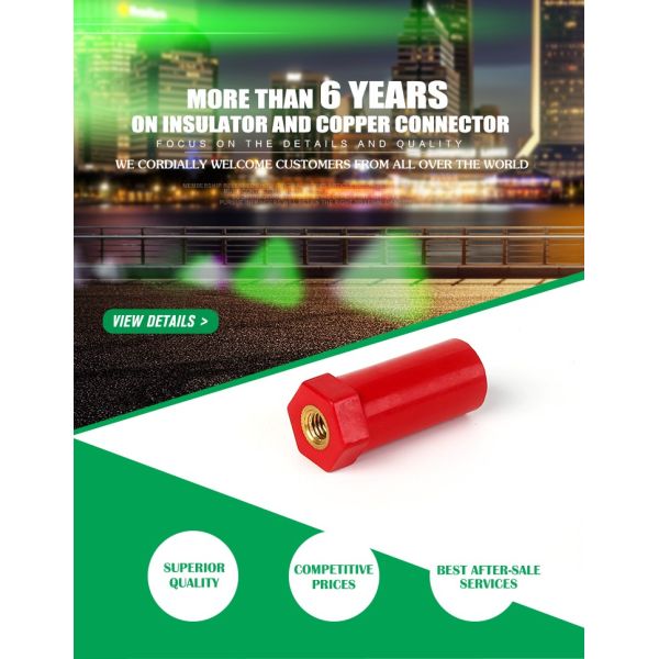 Cheap price SB2050M8 low shrinkage DMC/BMC hex round busbar insulator