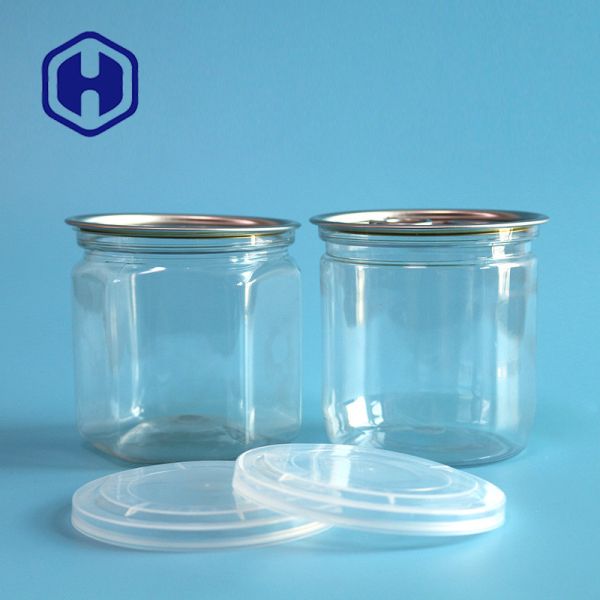 Buy Airtight PET Can With Easy Open Lid For Dry Food Packaging at wholesale prices