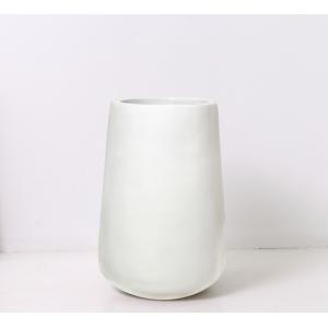 Black White Minimalist Style Artificial Flower Pot Outdoor Decoration