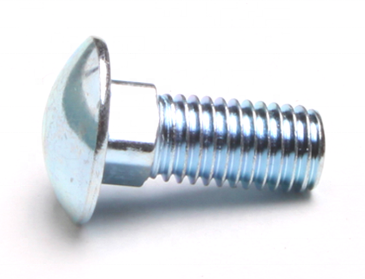 Blue White Zinc Grade 4.8 8.8 Carriage Bolts Square Neck Bolts Decorative Carriage Bolts