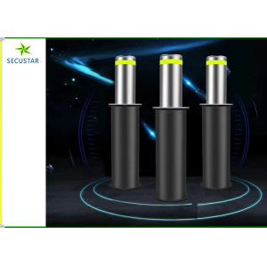 Intelligent Hydraulic Automatic Rising Bollards 304 Staineless Steel With Led