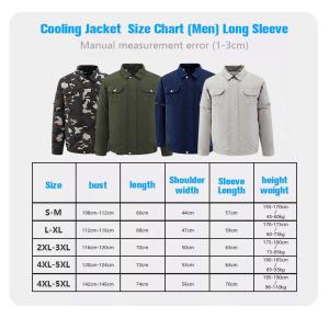 Turbo Fan Air Conditioned Shirts Wearable Air Conditioner T Shirt