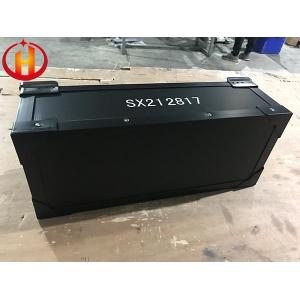 Printable Corrugated Plastic Storage Boxes Custom Black Anti Static
