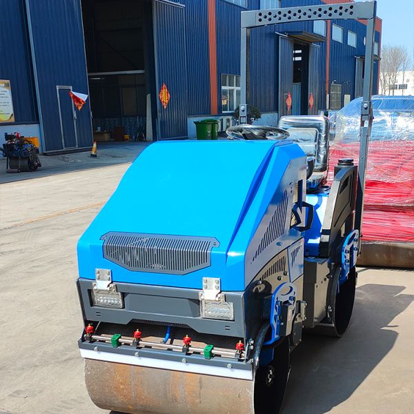 2ton Hydraulic Roller Double Steel Wheel Vibration Asphalt Compacts Small Road