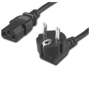 Quality Standard Laptop Euro Plug Extension Lead With Fully Molded Design for sale