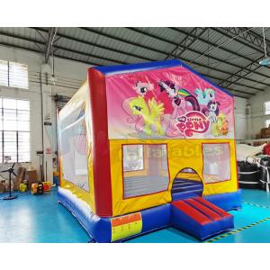 Advertisement 1000D Inflatable Bounce Houses Lovely Dog Jumping Bouncer