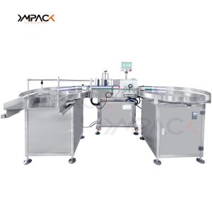 China YIMU YM510 Automatic Round Can Custom Labels Sticker Pasting Plastic Glass Metal Bottle Labeling Machine on sale