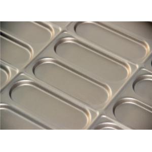 654x535x38mm PTFE Golden Hot Dog Bun Baking Pan