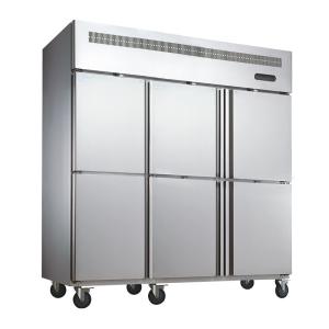 Stainless Steel Commercial Kitchen Fridge Refrigerator For Restaurant