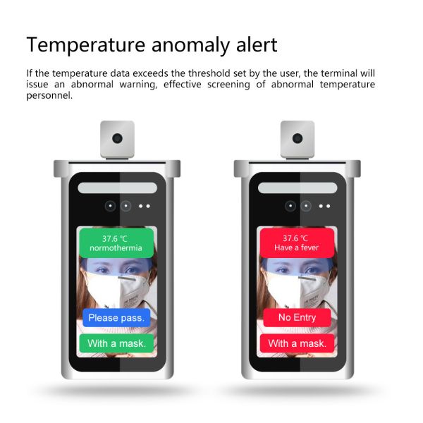 Buy 7" Face Recognition Infrared Temperature Measurement Intelligent Access Control System at wholesale prices