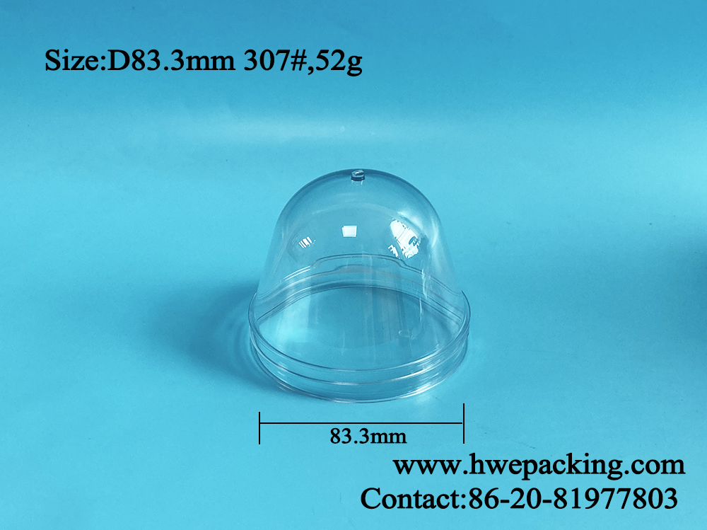 83mm 500m PET Bottle Preform 307# 52g Stackable Jar Thick Wall Food Grade
