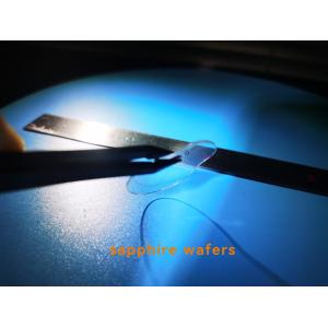 Monocrystalline Synthetic Sapphire Optical Windows Glass DSP Customized