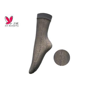 Commercial Knitted Nylon Women'S Fishnet Ankle Socks OEM Service