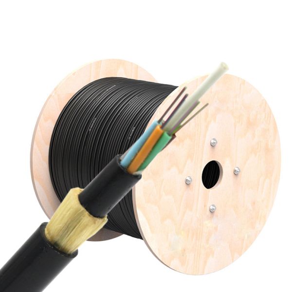 1km 2km 24core 48core 96core Double Jacket Optic Fibre Cable Adss 100m 120m Span