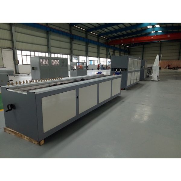 Buy 300mm PVC Profile Extrusion Line With Conical Double Screw Extruder at wholesale prices