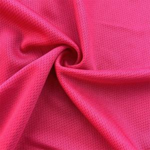 100% Polyester Knit Bird Eye Fabric Breathable Wicking Activewear And Ball Suit