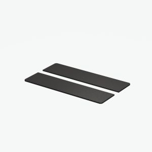 Quality Particleboard Desk Top Board Black Smooth Surface 1200×600×15mm for sale