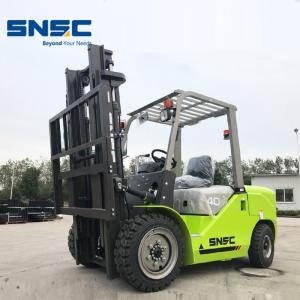 Mauritania Snsc 4 ton Diesel Forklift with Lift Height 5000mm and 3 Way Wider