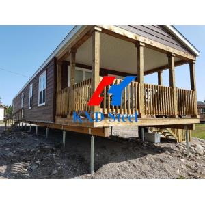 Industrial Helical Anchors Foundation Steel Helix Screw Pile Customized